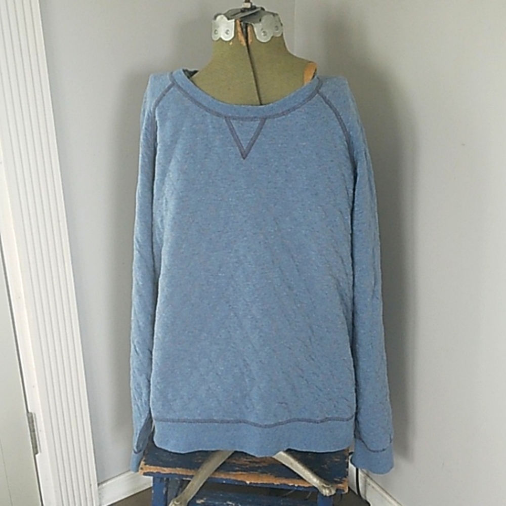 TOMMY BAHAMA REVERSIBLE QUILTED COTTON SWEATSHIRT MENS XXL